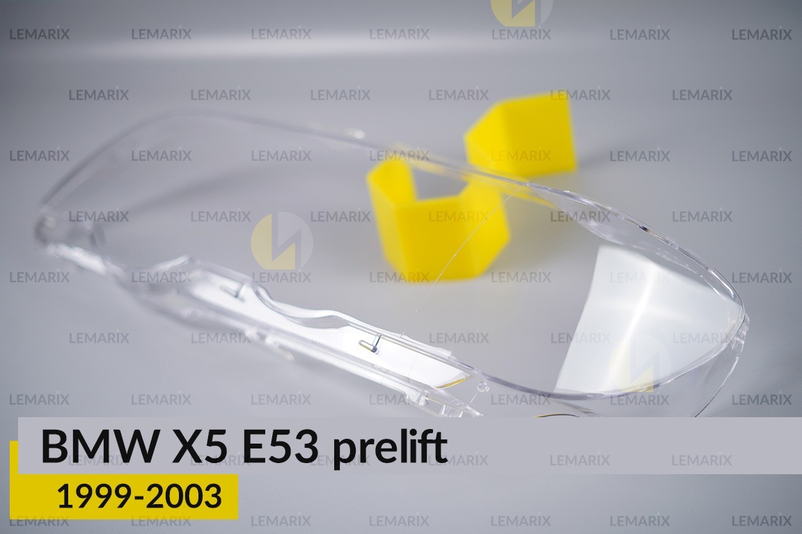 Скло фари BMW X5 E53 (1999-2003) дорест ліве