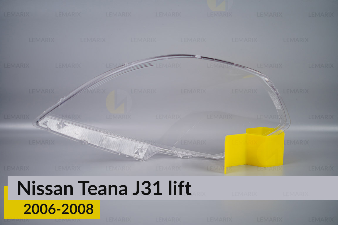 Скло фари Nissan Teana J31 (2006-2008) рест праве