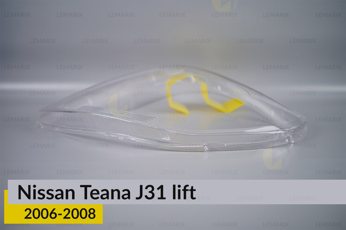 Скло фари Nissan Teana J31 (2006-2008) рест праве