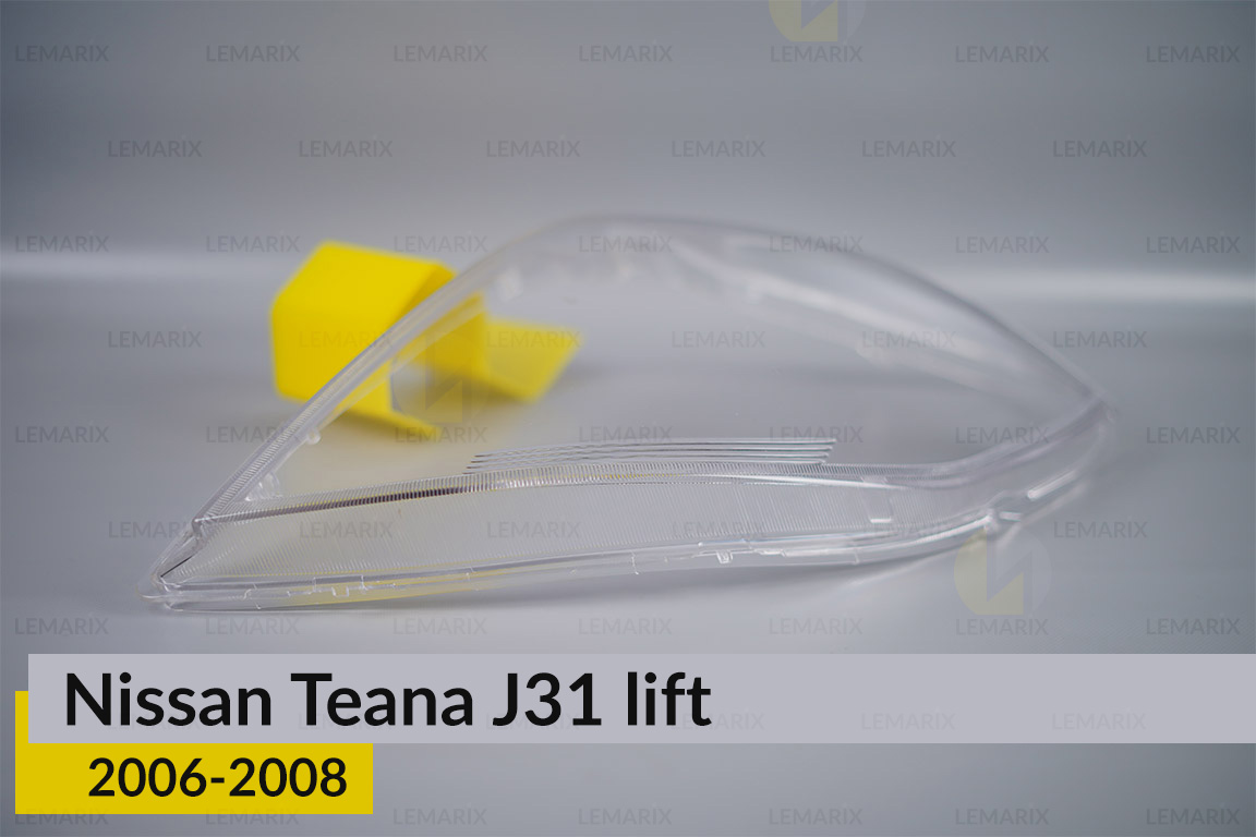 Скло фари Nissan Teana J31 (2006-2008) рест праве