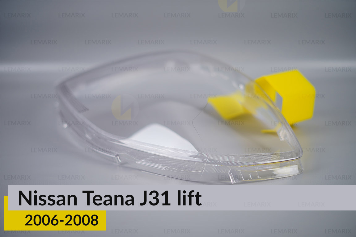 Скло фари Nissan Teana J31 (2006-2008) рест праве