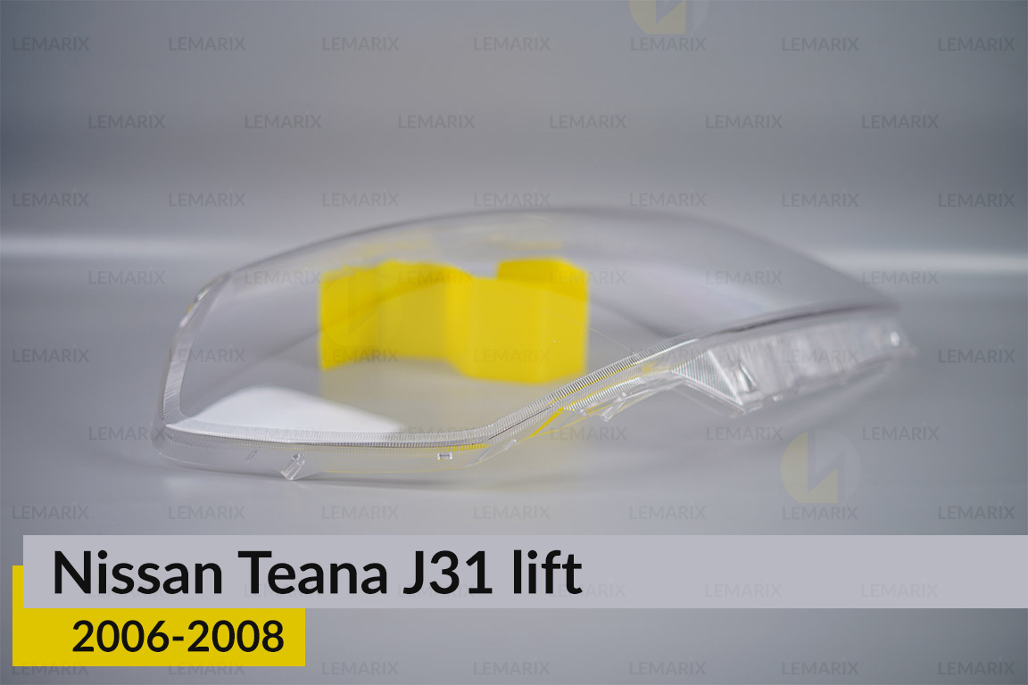 Скло фари Nissan Teana J31 (2006-2008) рест праве