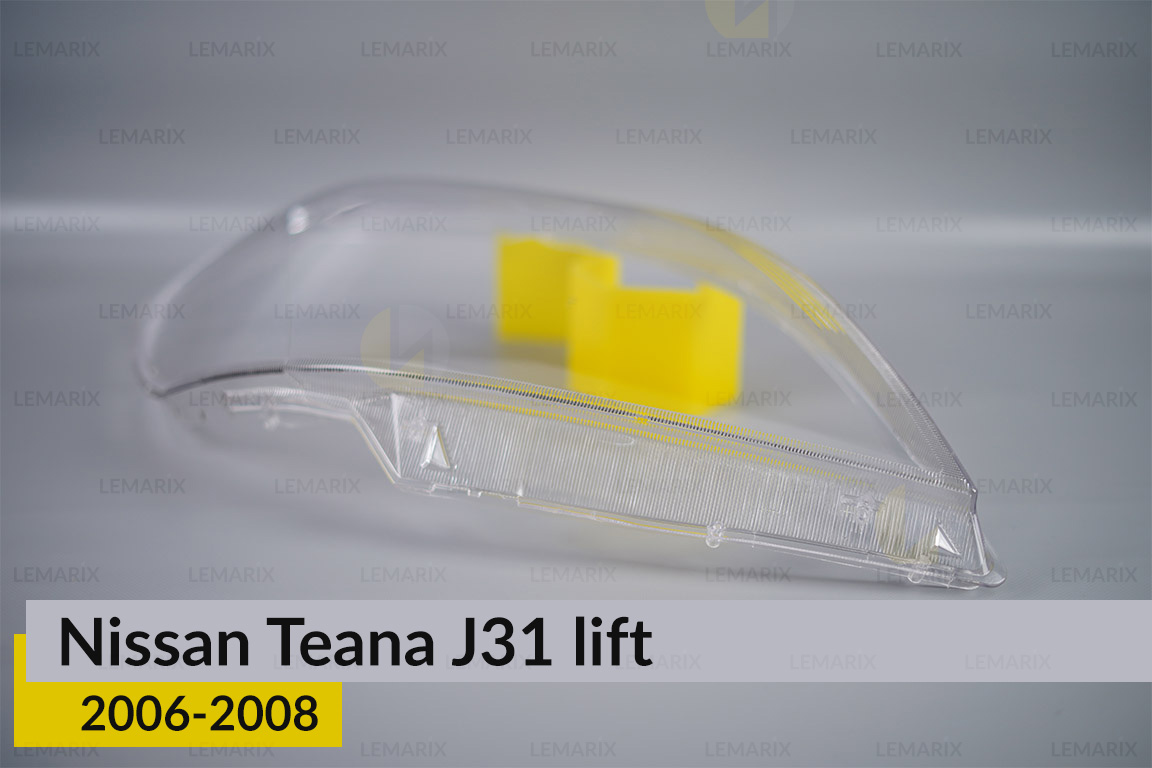 Скло фари Nissan Teana J31 (2006-2008) рест праве