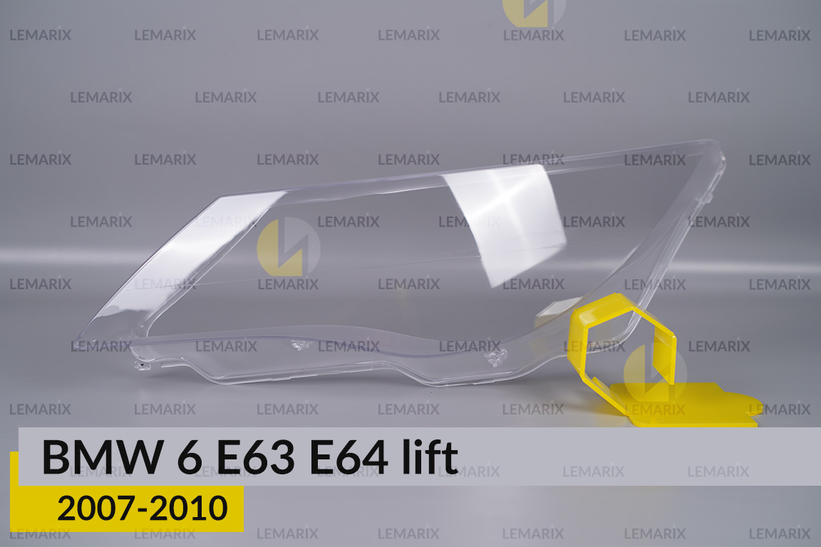 Скло фари BMW 6 E63 E64 (2007-2010) рест ліве