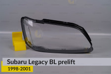 Скло фари Subaru Legacy BL (1998-2001) дорест праве