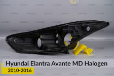 Корпус фари Hyundai Elantra Avante MD Halogen (2010-2016) лівий