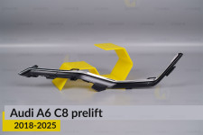 Декоративна маска абажура Audi A6 C8 (2018-2025) дорест ліва