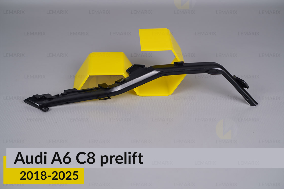 Декоративна маска абажура Audi A6 C8 (2018-2025) дорест ліва