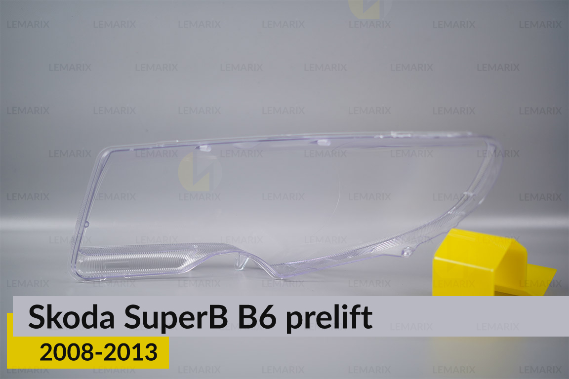 Скло фари Skoda SuperB B6 (2008-2013) дорест праве
