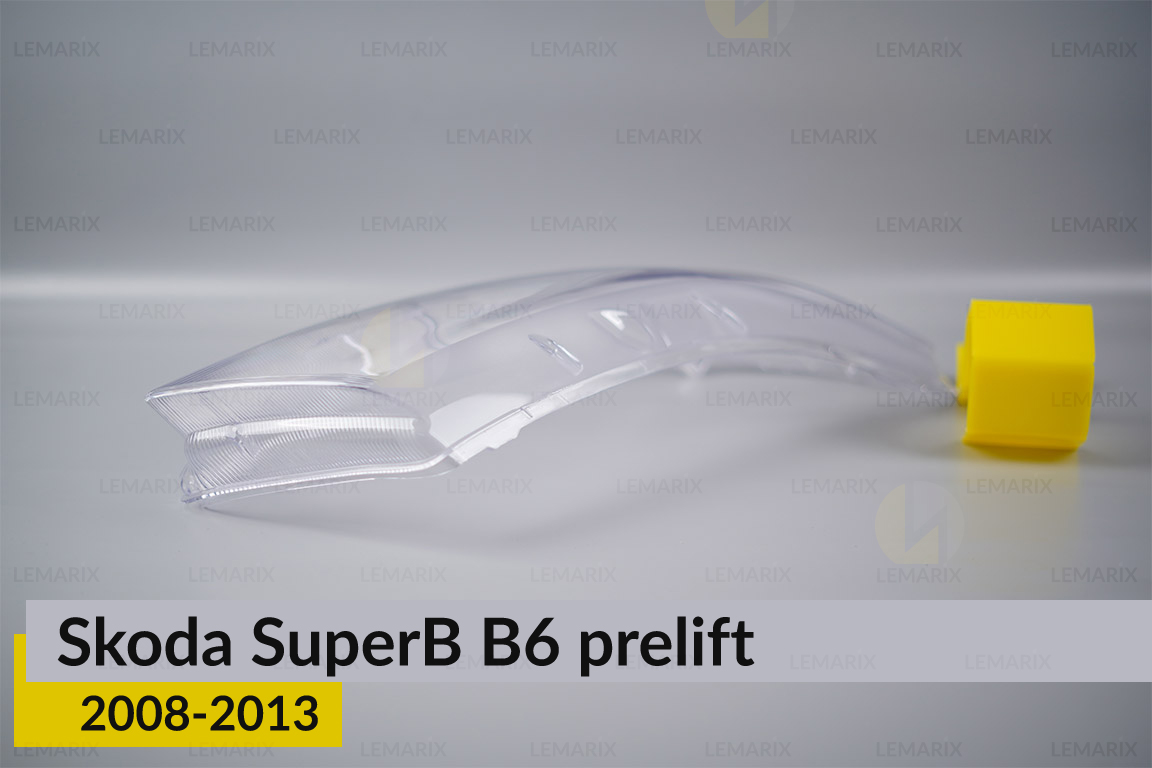 Скло фари Skoda SuperB B6 (2008-2013) дорест праве