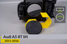 Кришка ковпак заглушка фари Audi A5 8T (2011-2016) рест велика ліва/права