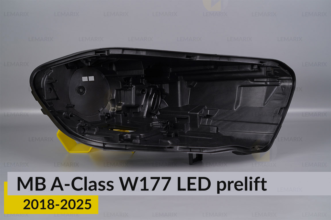 Корпус фари Mercedes-Benz A-Class W177 LED (2018-2025) дорест правий