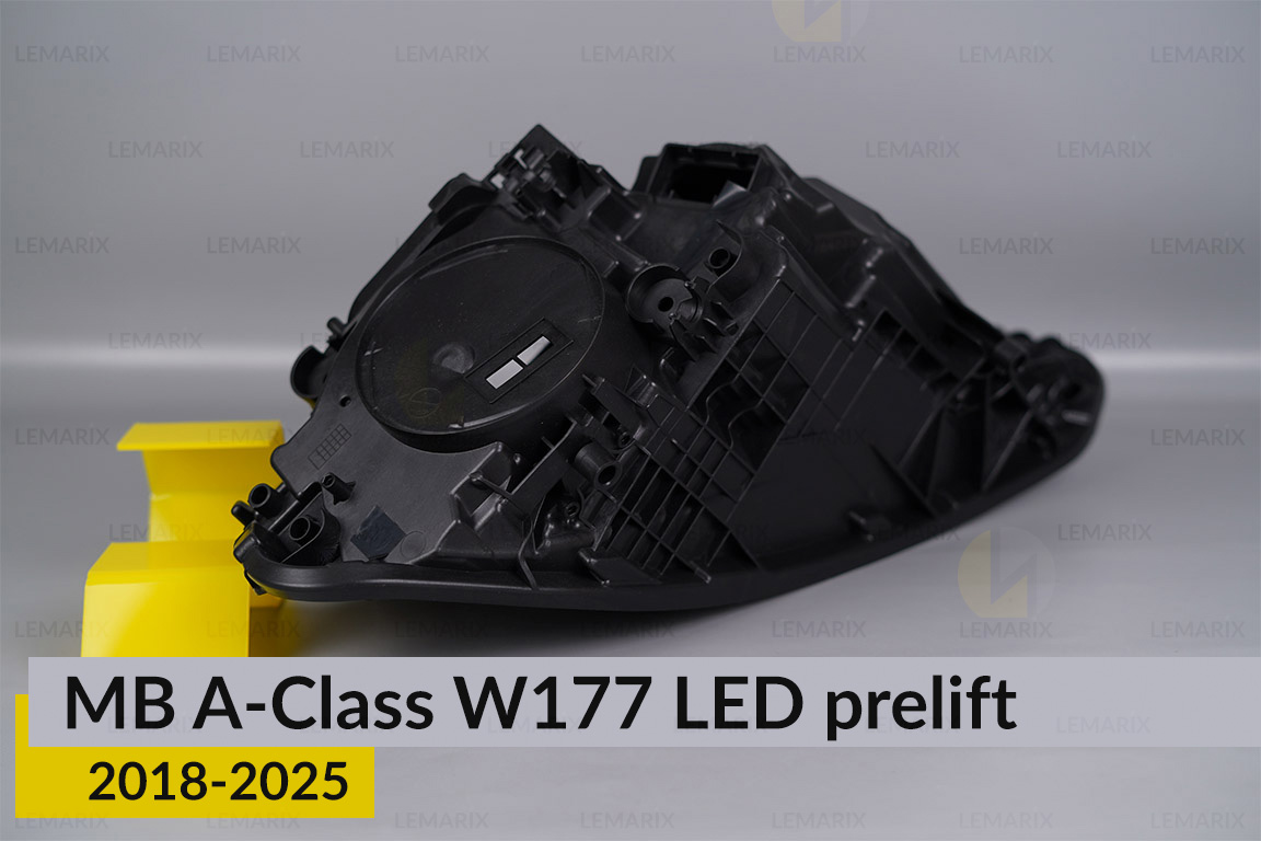 Корпус фари Mercedes-Benz A-Class W177 LED (2018-2025) дорест правий