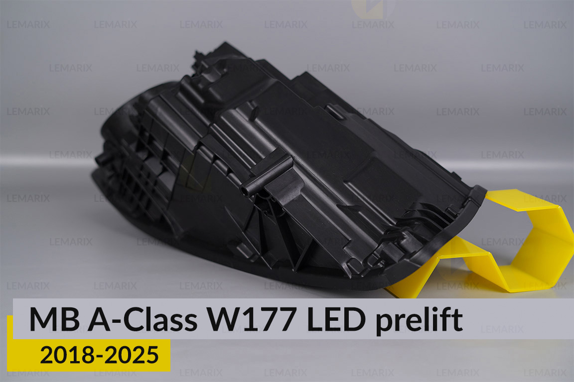 Корпус фари Mercedes-Benz A-Class W177 LED (2018-2025) дорест правий