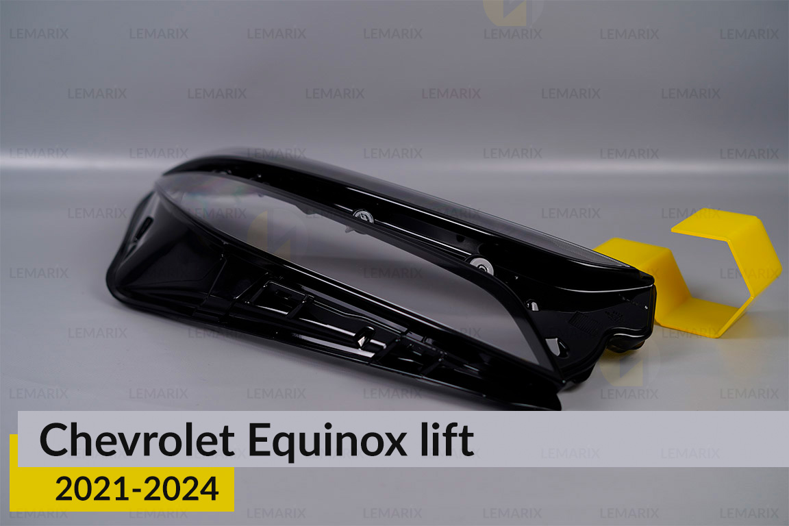 Скло фари Chevrolet Equinox (2021-2024) рест праве