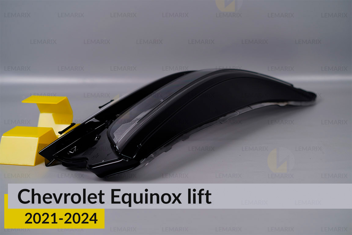 Скло фари Chevrolet Equinox (2021-2024) рест праве