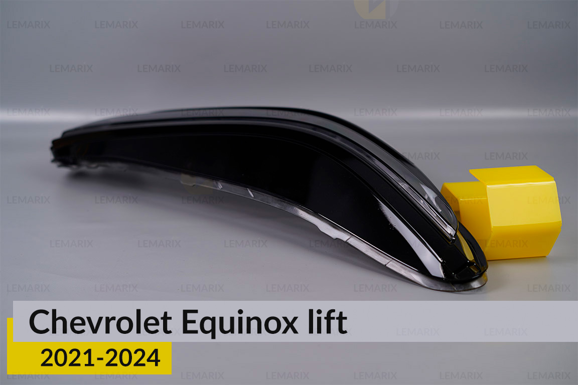 Скло фари Chevrolet Equinox (2021-2024) рест праве