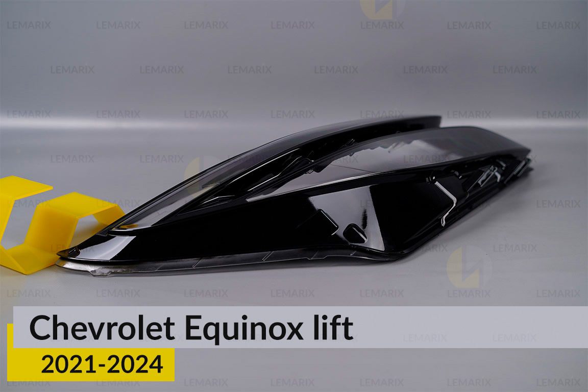 Скло фари Chevrolet Equinox (2021-2024) рест праве