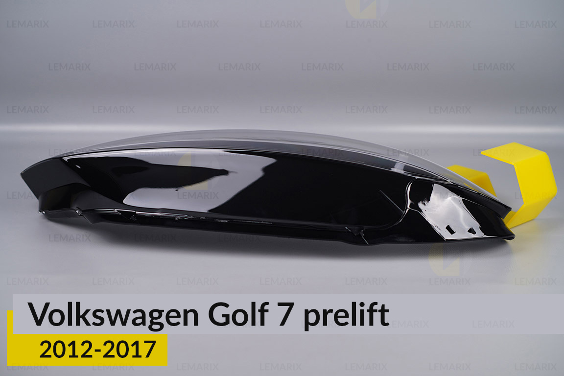 Скло фари VW Volkswagen Golf 7 (2012-2017) дорест праве
