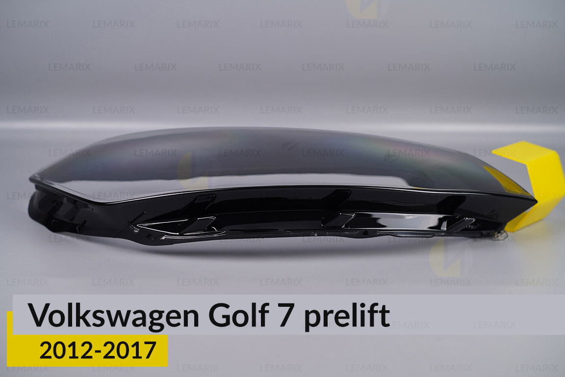 Скло фари VW Volkswagen Golf 7 (2012-2017) дорест праве