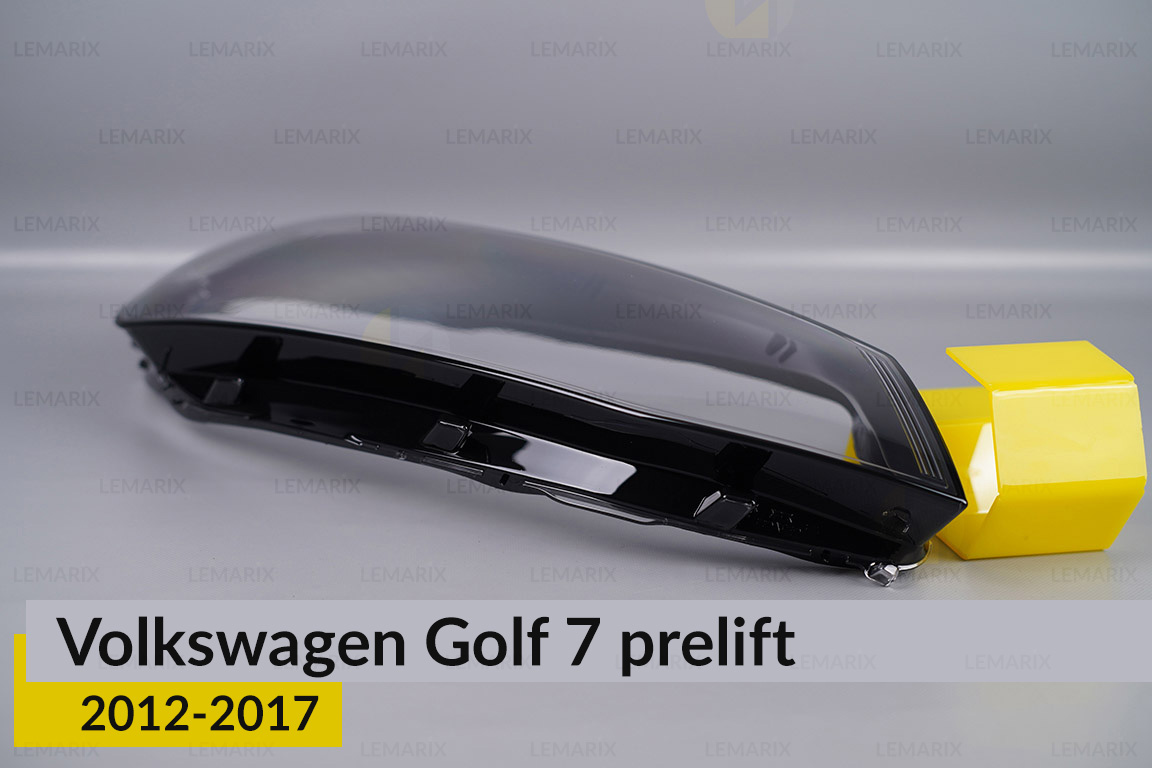 Скло фари VW Volkswagen Golf 7 (2012-2017) дорест праве