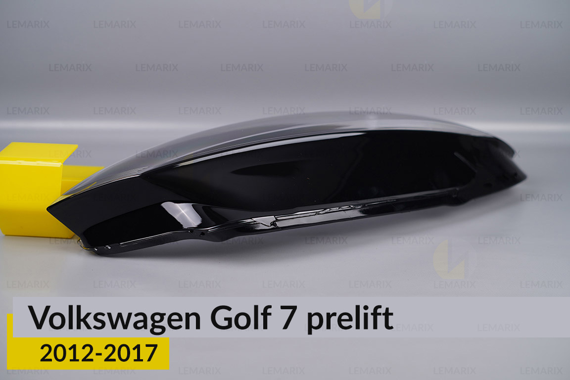 Скло фари VW Volkswagen Golf 7 (2012-2017) дорест праве