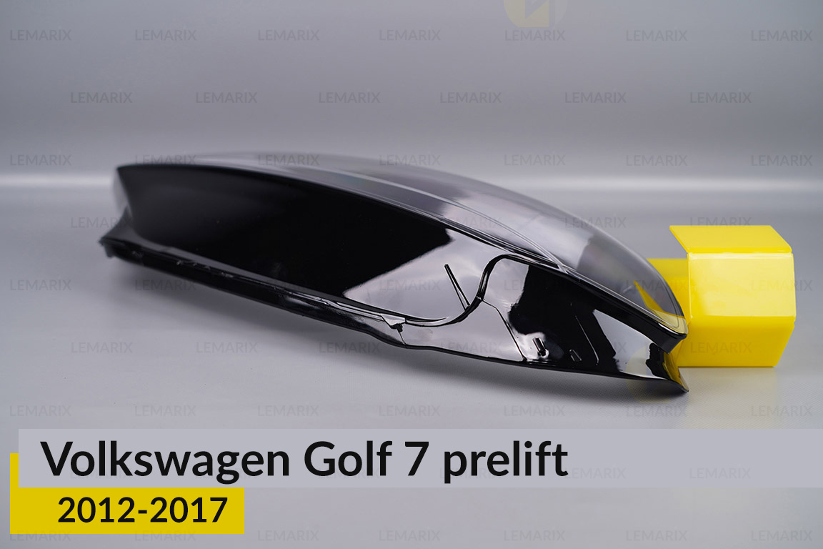 Скло фари VW Volkswagen Golf 7 (2012-2017) дорест праве