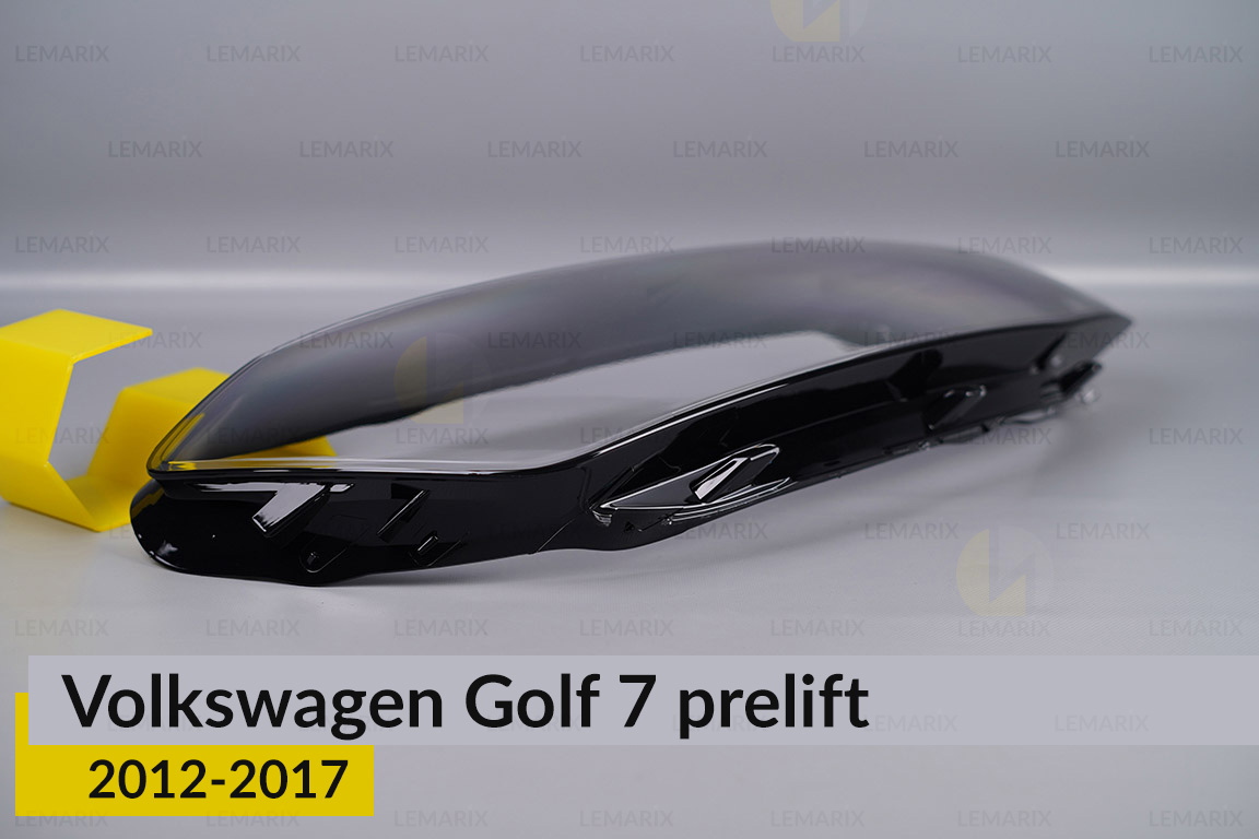 Скло фари VW Volkswagen Golf 7 (2012-2017) дорест праве