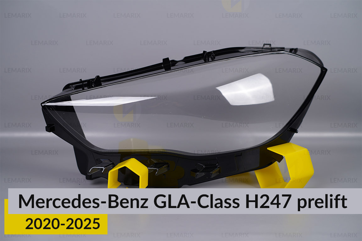 Скло фари Mercedes-Benz GLA-Class H247 (2020-2025) дорест ліве
