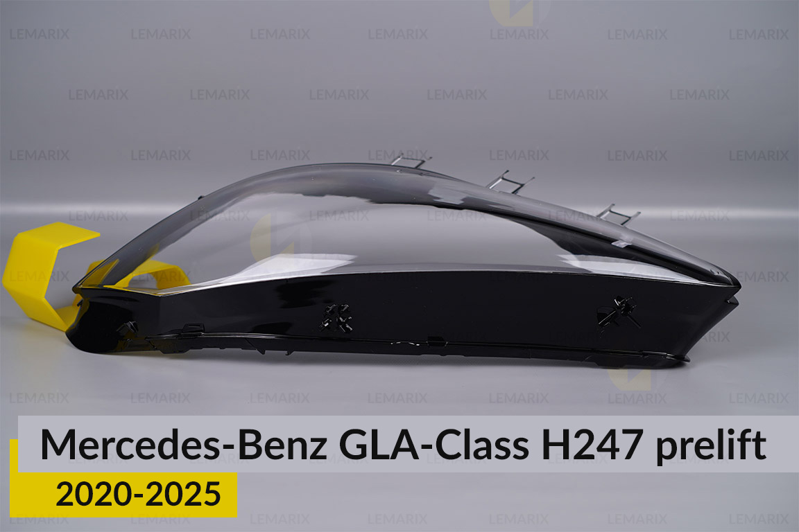 Скло фари Mercedes-Benz GLA-Class H247 (2020-2025) дорест ліве