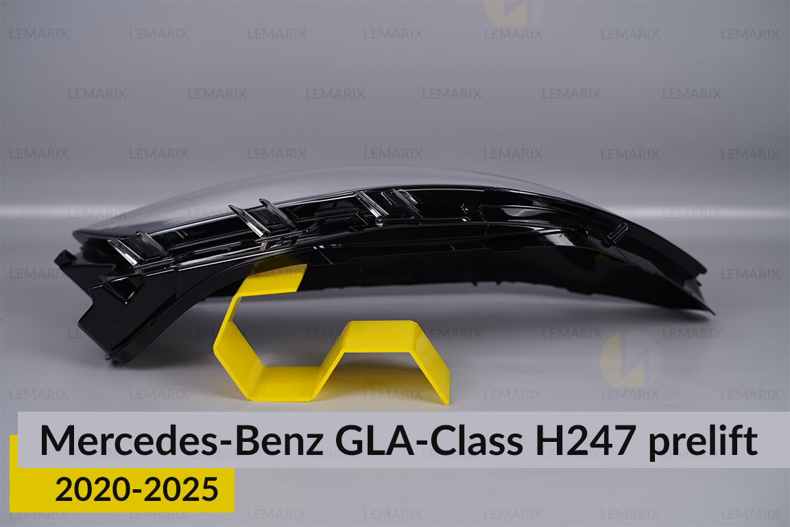 Скло фари Mercedes-Benz GLA-Class H247 (2020-2025) дорест ліве