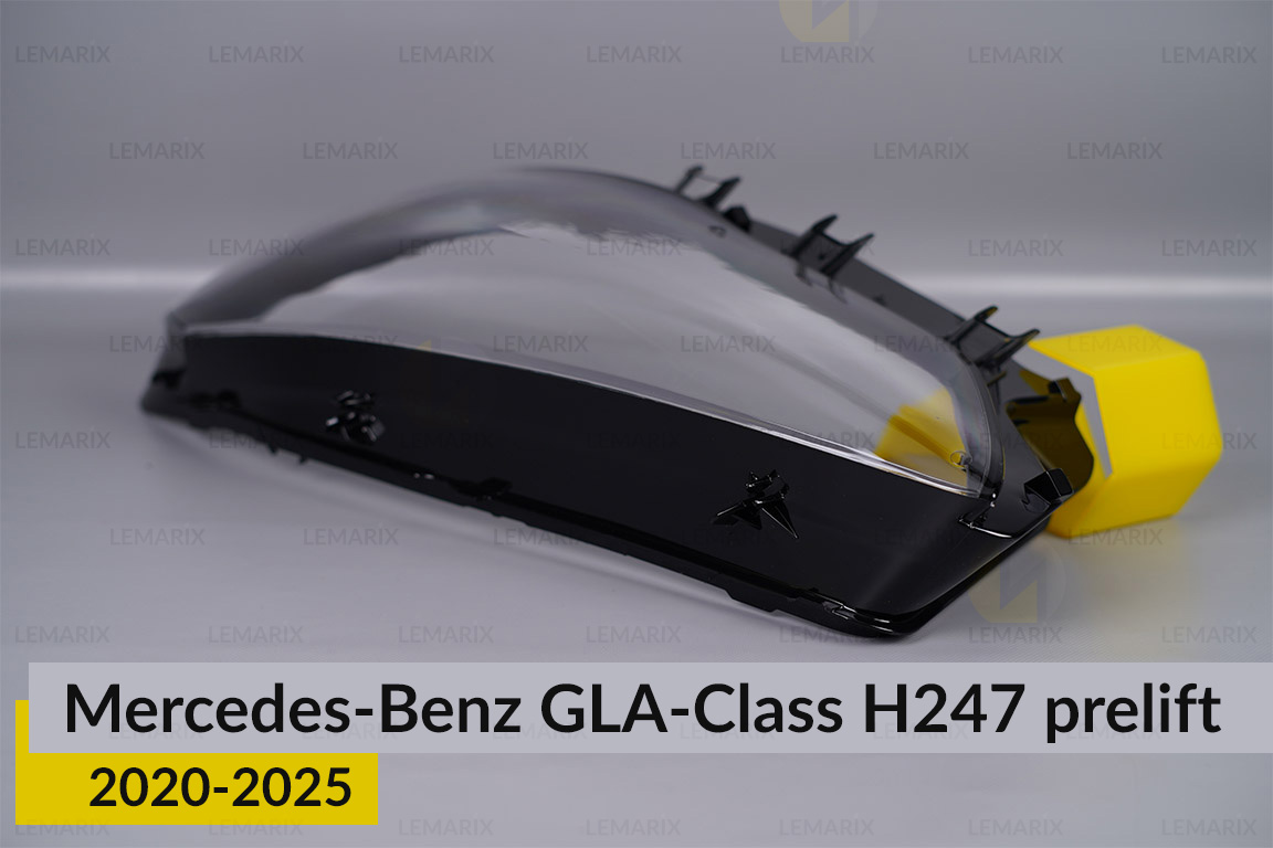 Скло фари Mercedes-Benz GLA-Class H247 (2020-2025) дорест ліве