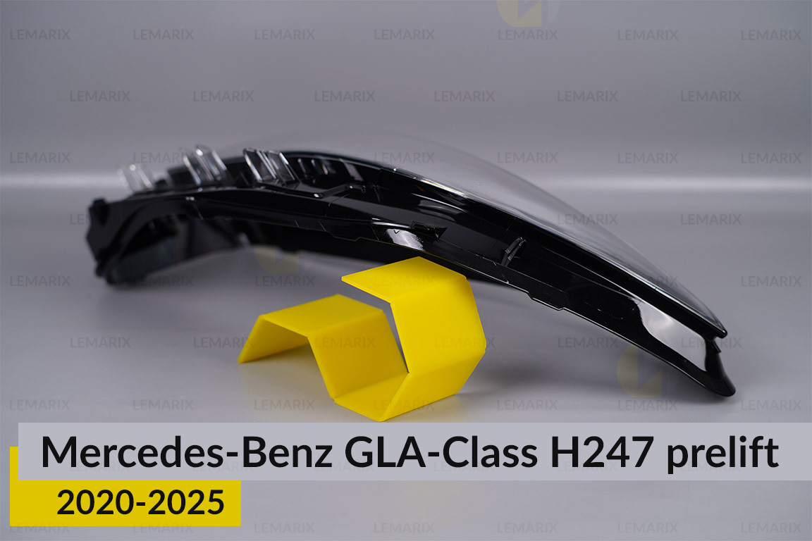 Скло фари Mercedes-Benz GLA-Class H247 (2020-2025) дорест ліве