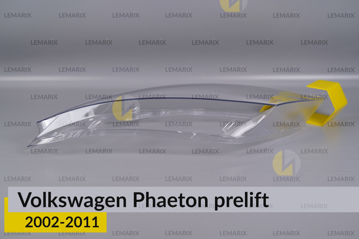 Скло фари VW Volkswagen Phaeton (2002-2011) дорест ліве