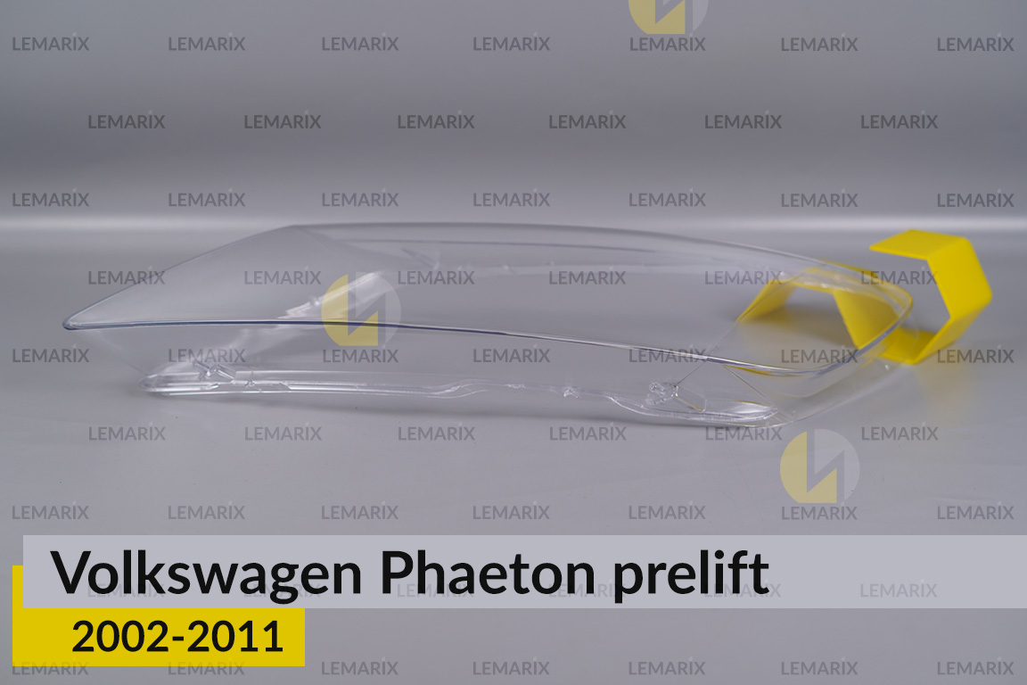 Скло фари VW Volkswagen Phaeton (2002-2011) дорест ліве