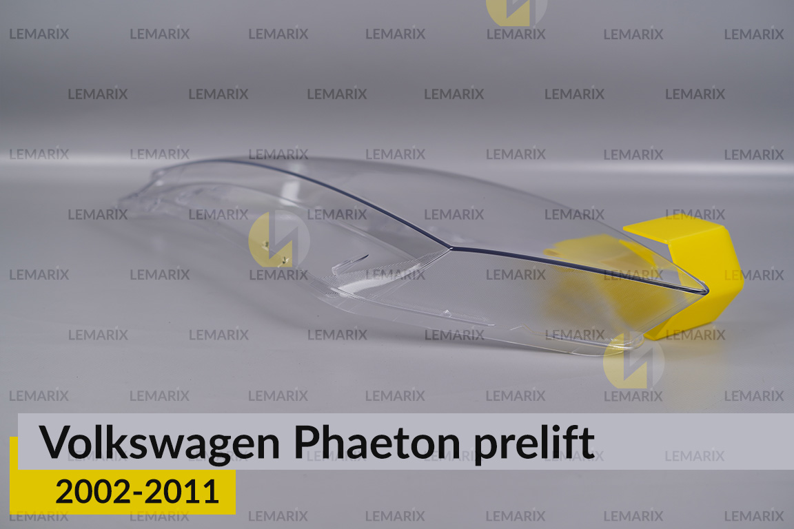 Скло фари VW Volkswagen Phaeton (2002-2011) дорест ліве