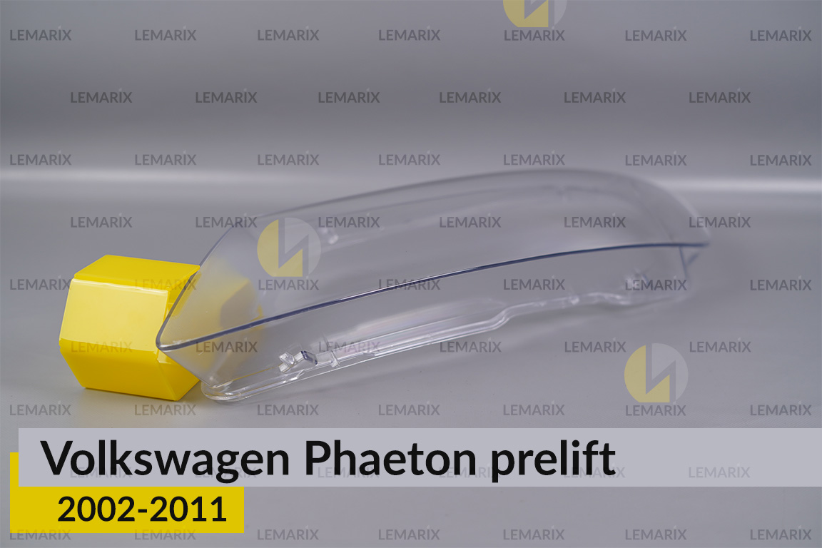 Скло фари VW Volkswagen Phaeton (2002-2011) дорест ліве