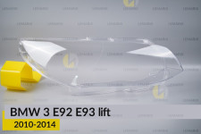 Скло фари BMW 3 E92 E93 (2010-2014) рест праве