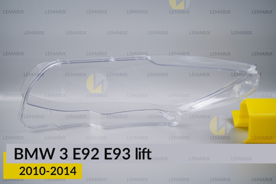 Скло фари BMW 3 E92 E93 (2010-2014) рест праве