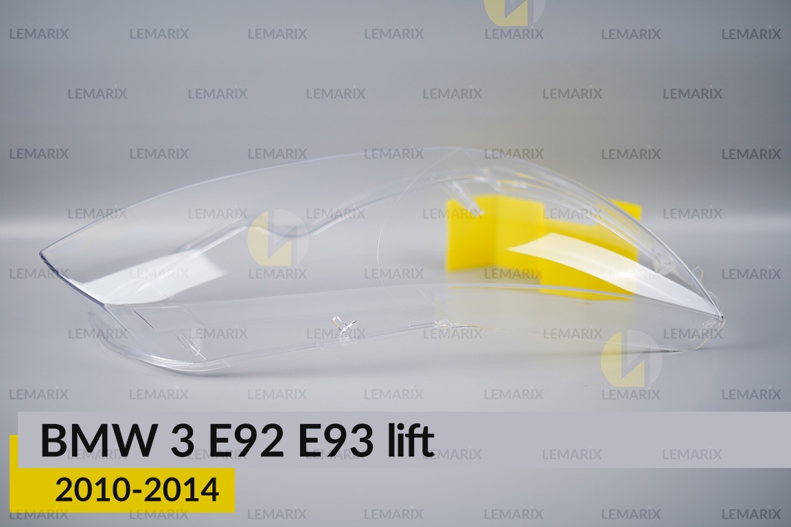 Скло фари BMW 3 E92 E93 (2010-2014) рест праве