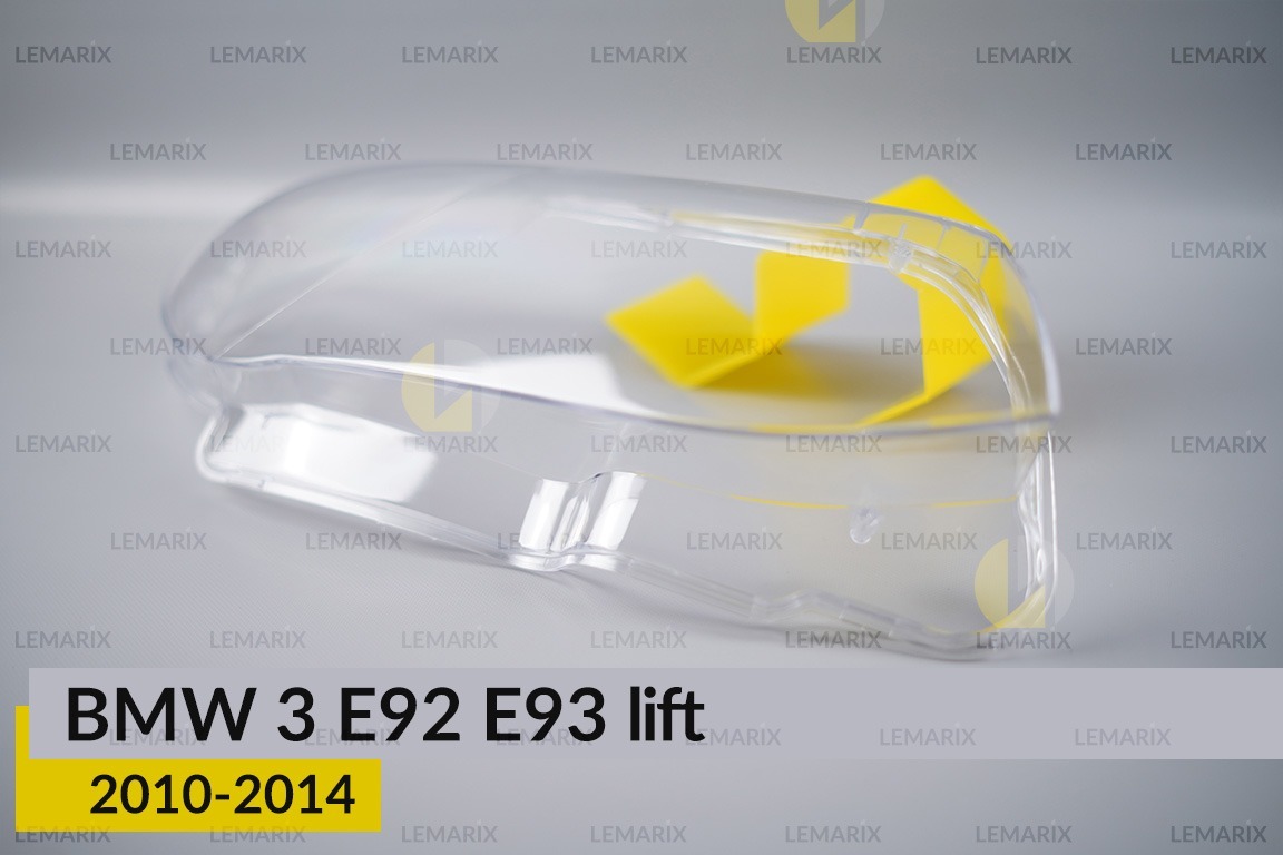 Скло фари BMW 3 E92 E93 (2010-2014) рест праве
