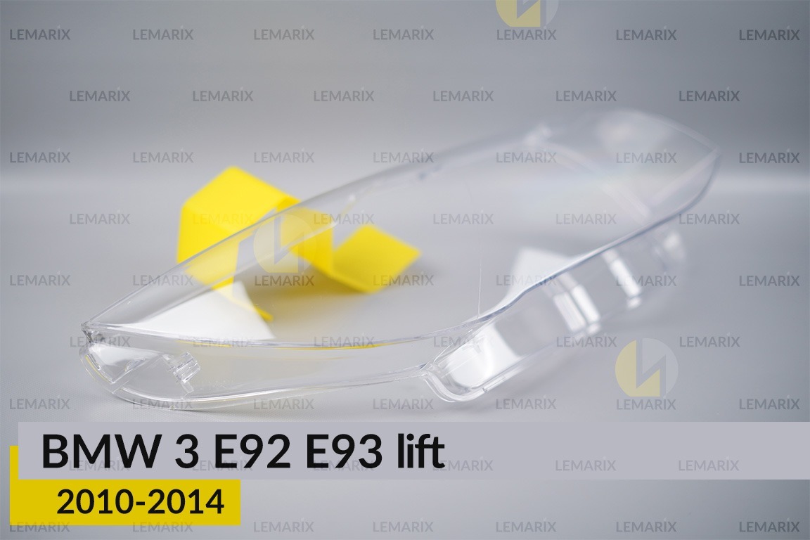Скло фари BMW 3 E92 E93 (2010-2014) рест праве