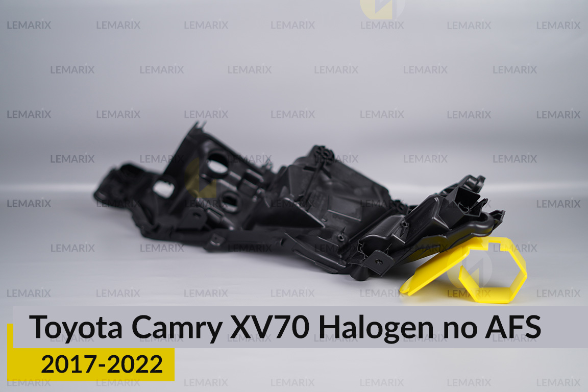 Корпус фари Toyota Camry XV70 Halogen no AFS (2017-2022) лівий