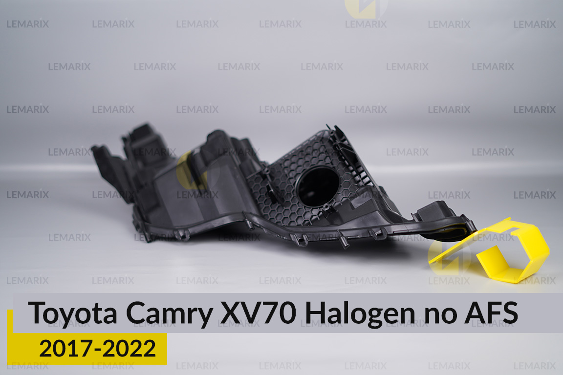 Корпус фари Toyota Camry XV70 Halogen no AFS (2017-2022) лівий