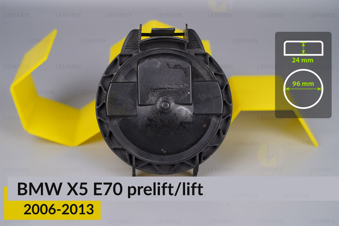 Кришка ковпак заглушка фари BMW X5 E70 (2006-2013) дорест/рест ліва/права