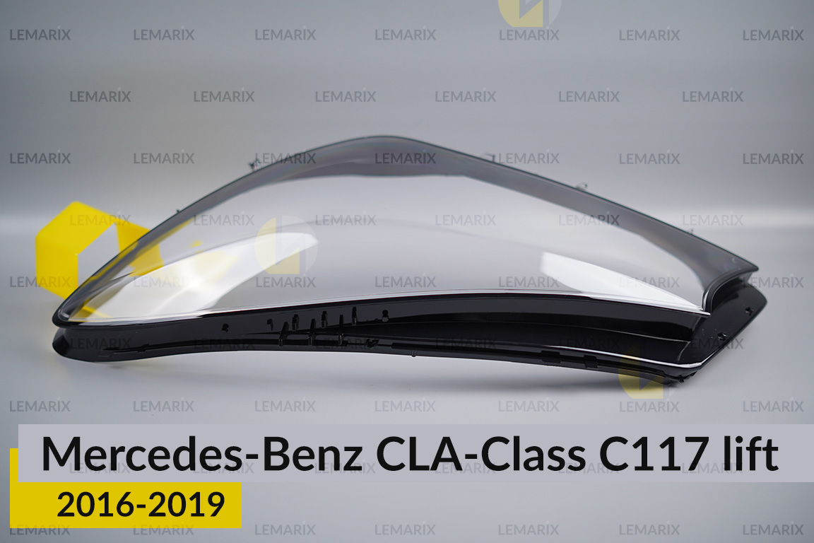 Скло фари Mercedes-Benz CLA-Class C117 (2016-2019) рест ліве