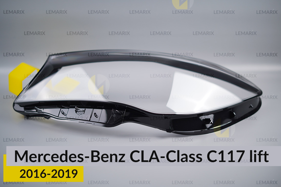 Скло фари Mercedes-Benz CLA-Class C117 (2016-2019) рест ліве