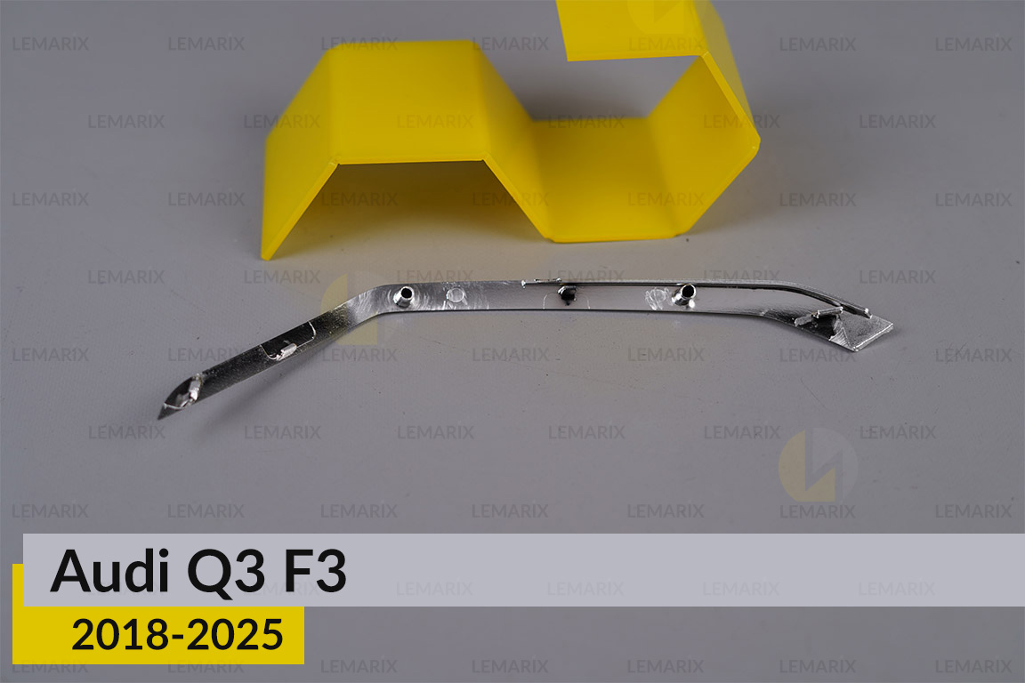 Хромований декор боковий 2 Audi Q3 F3 (2018-2025) лівий