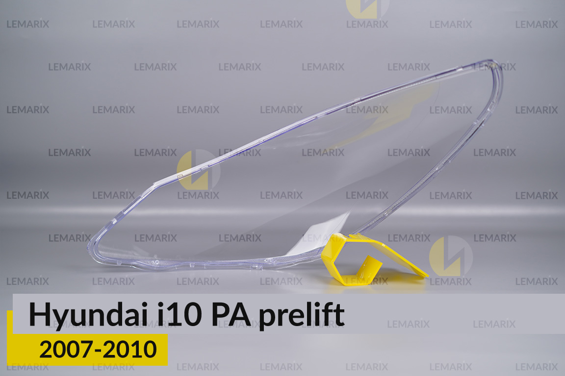 Скло фари Hyundai i10 PA (2007-2010) дорест праве
