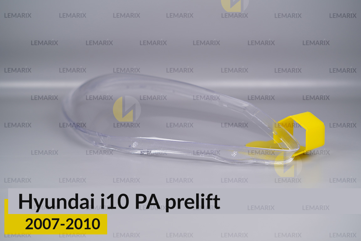 Скло фари Hyundai i10 PA (2007-2010) дорест праве